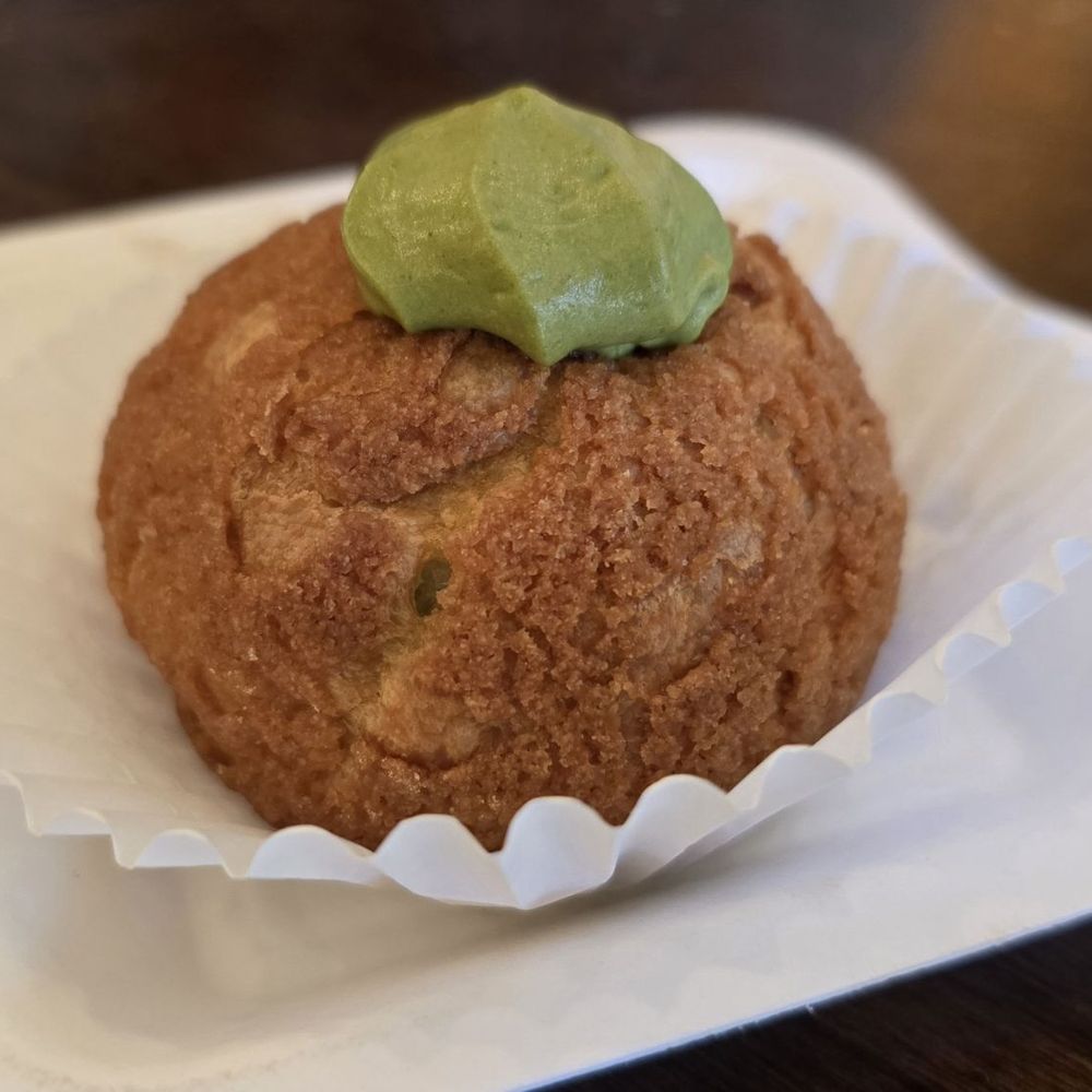 Arisan Tea & Coffee House - Matcha Choux au Craquelin - Coffee & Tea Near Me - San Jose, California