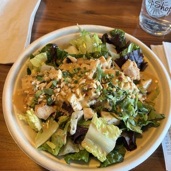 Original ChopShop - Thai chicken peanut sauce salad. - Salad Near Me - Dallas, Texas Original ChopShop - Thai chicken peanut sauce salad. - Salad Near Me - Dallas, Texas