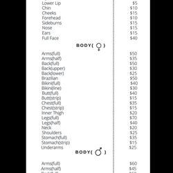 Tilly’s Utopia - Prices 2022 page 1