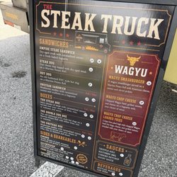 The Steak Truck - Menu