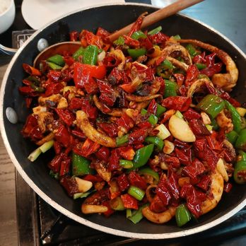 Easterly - Griddled squid tentacles with leek - Chinese Near Me - Cupertino, California