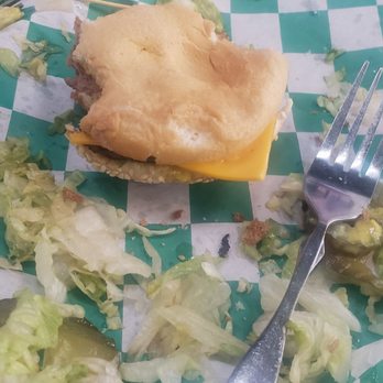 Duggan's Irish Pub - Soggy bun and pickles i didnt ask for - Irish Pub Near Me - Royal Oak, Michigan
