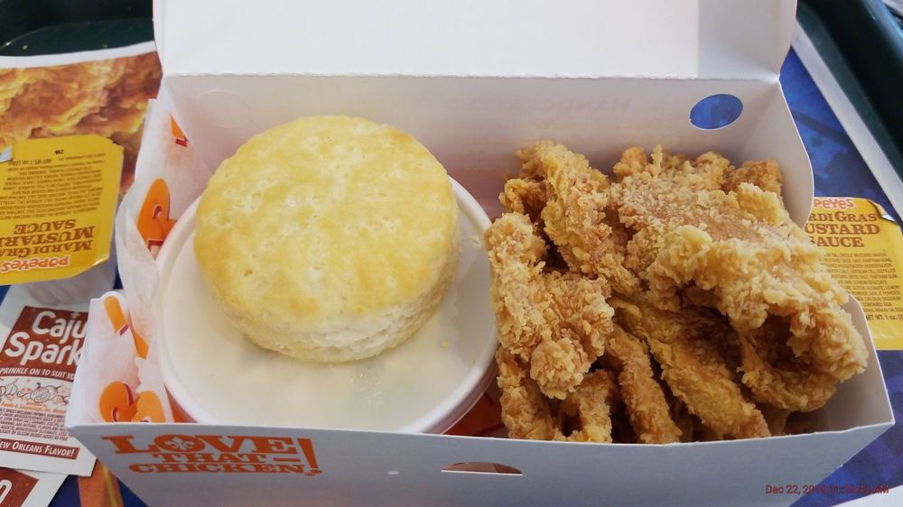 Popeye's Chicken & Biscuits, Elizabeth Roadtrippers