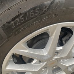Repaired Tire! Repaired Tire!