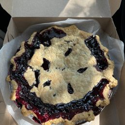 Blueberry pie Blueberry pie