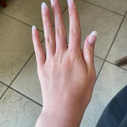 Polish Nails - French tips