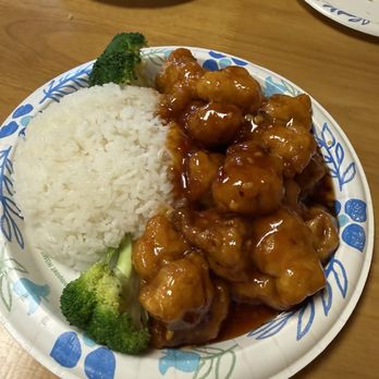 New China - Small plate of General Tso's chicken - Chinese Near Me - Geneseo, Illinois New China - Small plate of General Tso's chicken - Chinese Near Me - Geneseo, Illinois