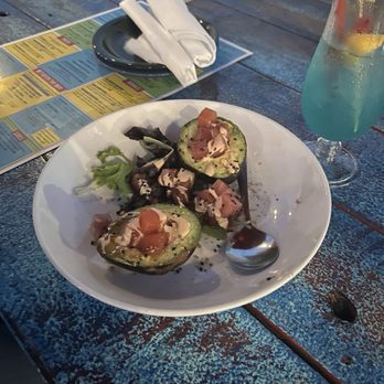 Shaggy's Pass Harbor - Tuna Stuffed Avocado - Seafood Near Me - Pass Christian, Mississippi Shaggy's Pass Harbor - Tuna Stuffed Avocado - Seafood Near Me - Pass Christian, Mississippi
