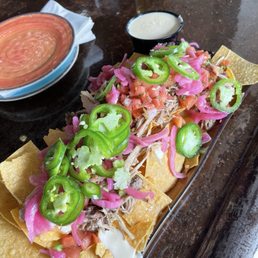 Loaded Nachos* Pulled pork