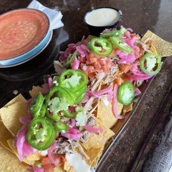 Coughlin's Law Kitchen and Ale House - Loaded Nachos* Pulled pork - New American Near Me - Pittsburgh, Pennsylvania