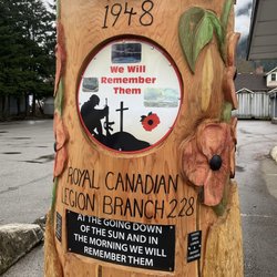 Royal Canadian Legion Branch 228 - .. a closer view.