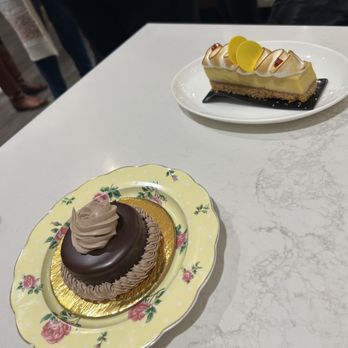 Chez Alice Cafe & Bakery - Flourless chocolate cake and key lime - Coffee & Tea Near Me - Princeton, New Jersey