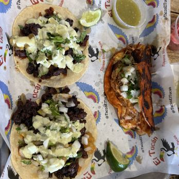 Tacos El Tucan - Al pastor tacos and a queso birra taco - Tacos Near Me - San Francisco, California Tacos El Tucan - Al pastor tacos and a queso birra taco - Tacos Near Me - San Francisco, California