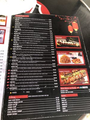 Menu photo 1 W Sushi Bar Palmer, PR Menu photo 1 W Sushi Bar Palmer, PR