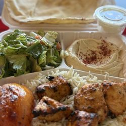 The Patio Mediterranean Cuisine - Chicken Kebab