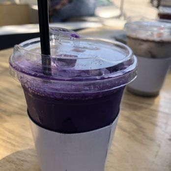 Laveta - Ube latte - Coffee & Tea Near Me - Los Angeles, California Laveta - Ube latte - Coffee & Tea Near Me - Los Angeles, California