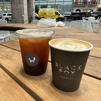 Black Fox Coffee - Iced americano and decaf cappuccino - Coffee & Tea Near Me - New York, New York Black Fox Coffee - Iced americano and decaf cappuccino - Coffee & Tea Near Me - New York, New York