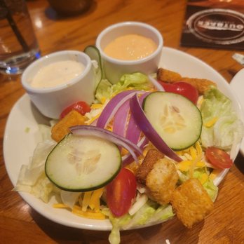 Outback Steakhouse - House salad - Steakhouses Near Me - Bayside, New York Outback Steakhouse - House salad - Steakhouses Near Me - Bayside, New York