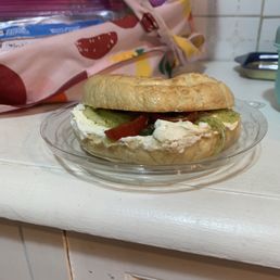 Veg bagel