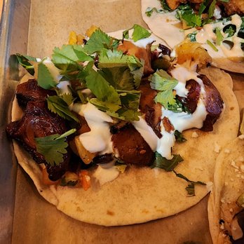 Union Taco - Chesapeake - Tako Taco: grilled octopus, root veggies, red pepper pico, charred pineapple, wasabi creme, cilantro - Mexican Near Me - Chesapeake, Virginia Union Taco - Chesapeake - Tako Taco: grilled octopus, root veggies, red pepper pico, charred pineapple, wasabi creme, cilantro - Mexican Near Me - Chesapeake, Virginia