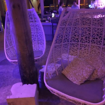 Tesoro - Hanging Chairs in Bar - Mediterranean Near Me - Marco Island, Florida