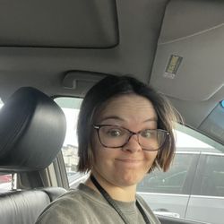 Great Clips - Right after hair appointment.