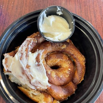 Our Place - Homemade huge cinnamon roll - Breakfast & Brunch Near Me - Ocean Shores, Washington