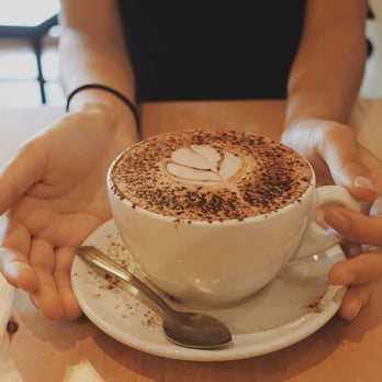Barefoot Coffee Campbell - The voodoo! Coconut mocha latte. - Coffee & Tea Near Me - Campbell, California