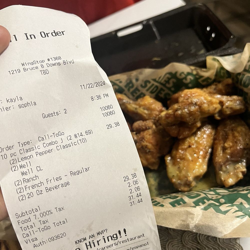 Wingstop - Chicken Wings Near Me - Wesley Chapel, Florida Wingstop - Chicken Wings Near Me - Wesley Chapel, Florida