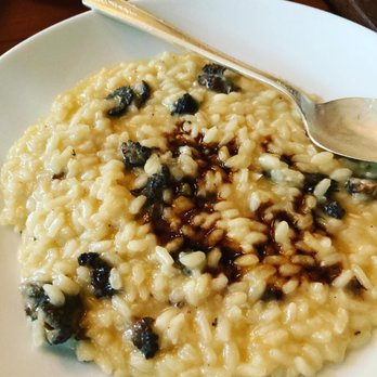 Cascina Spinasse - Smiled morel mushroom risotto with basalmic - Italian Near Me - Seattle, Washington