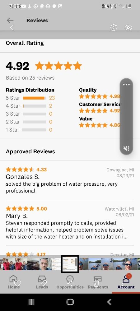 Slide of Handy Plumbing