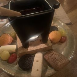 Railroad Steakhouse - Chocolade fondue