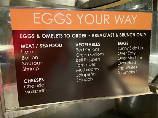 Menu photo 8 Palace Buffet Biloxi, MS