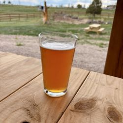 Beer on the porch