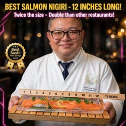 Joyce's Sushi - Best salmon nigiri quality portions guaranteed