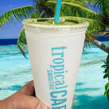 Tropical Smoothie Cafe - Shake Hands with Island Green Detox Drink !! - Juice Bars & Smoothies Near Me - Morristown, New Jersey