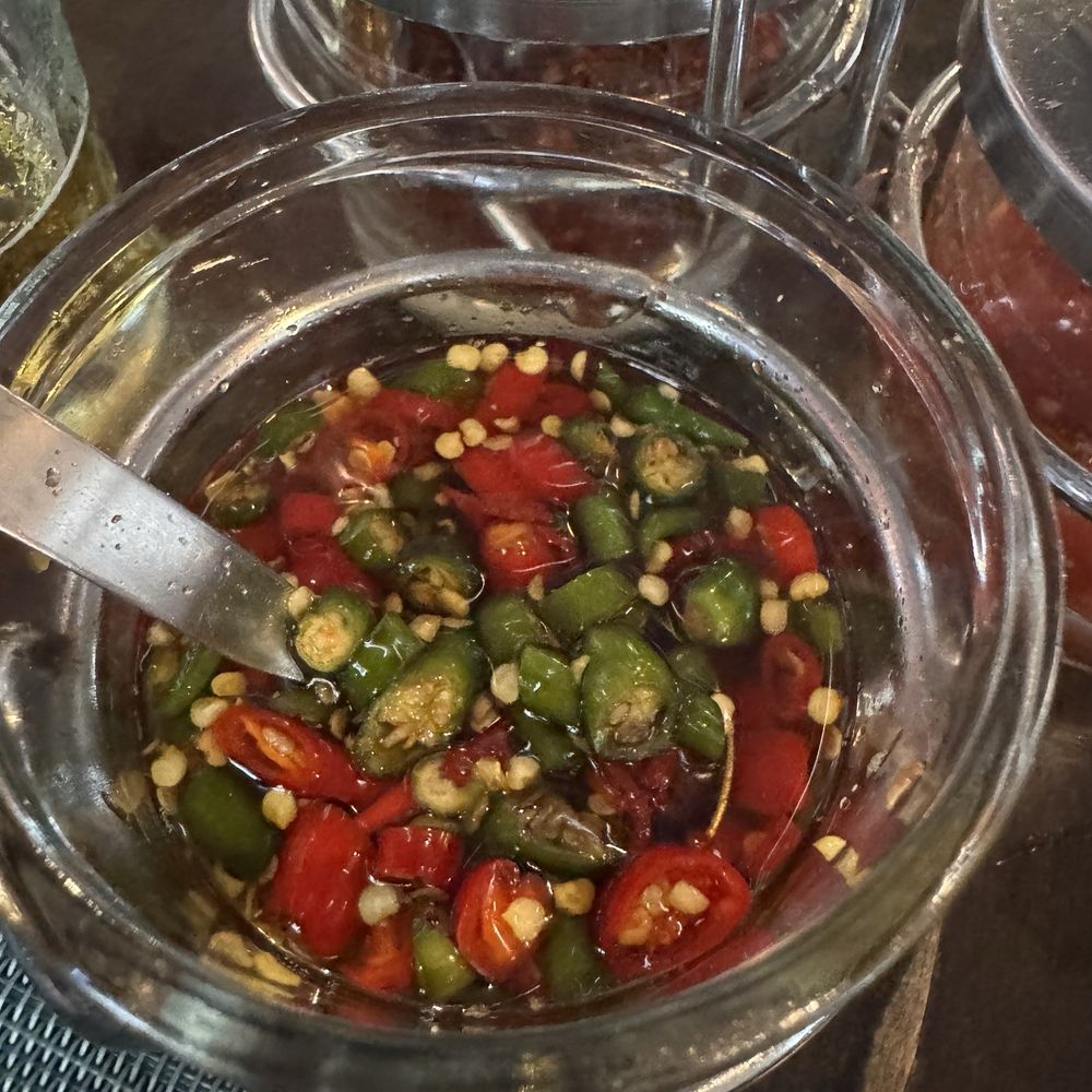 Thai chilies in fish sauce