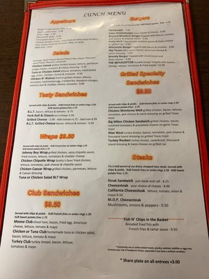 Menu photo 4 Chat n Chew Cafe Blakeslee, PA Menu photo 4 Chat n Chew Cafe Blakeslee, PA