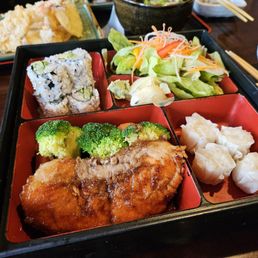 a variety of food items