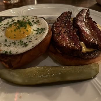 Au Cheval - Classic Au Cheval Cheeseburger with egg and bacon - Burgers Near Me - New York, New York Au Cheval - Classic Au Cheval Cheeseburger with egg and bacon - Burgers Near Me - New York, New York