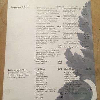 Banh Mi Bay - Appetizers etc. - Vietnamese Near Me - London, XGL