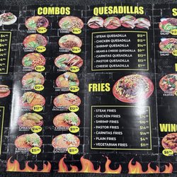 Rivas Mexican Grill - Menu as of 6-23-2025