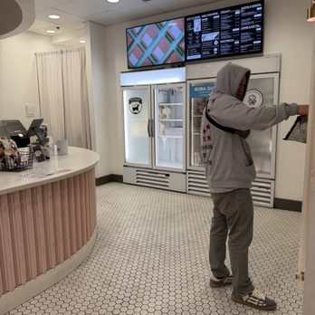 Boba Guys - My fiancé got those "spicy" chips- he said they weren't spicy though. Haha - Coffee & Tea Near Me - Oakland, California