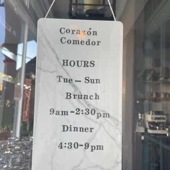 Corazon Comedor - Hours - Mexican Near Me - Santa Barbara, California