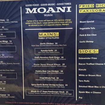 Moani Waikiki - Seafood Near Me - Honolulu, Hawaii Moani Waikiki - Seafood Near Me - Honolulu, Hawaii