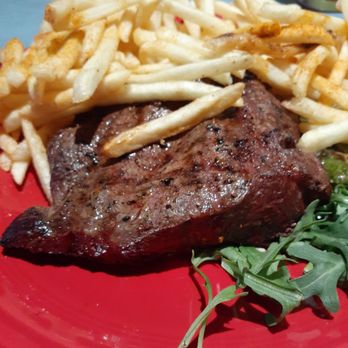 Barnabys Cafe - The flat iron steak! - American Near Me - Houston, Texas