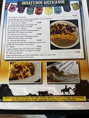 Menu photo 1 El Presidente Brownsboro, TX Menu photo 1 El Presidente Brownsboro, TX