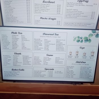 Quickly Morrow - Menu board - Coffee & Tea Near Me - Lake City, Georgia