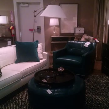 Ethan Allen - Love the teal leather option. - Furniture Stores Near Me - Alpharetta, Georgia