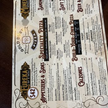 Gold Dust Pizza - Sutter Creek - The availabilities........ - Pizza Near Me - Sutter Creek, California